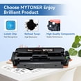 thumbnail image 4 of Cartucho de tóner MYTONER 206X negro de alto rendimiento, paquete de 2 unidades HP, 4 of 9