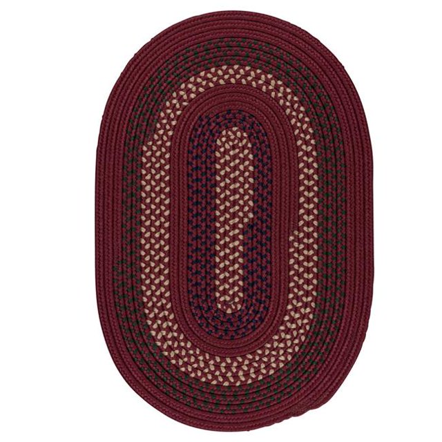 Colonial Mills DF81R096X120 8 x 10 ft. Deerfield Rug, Deep Russet
