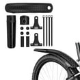 thumbnail image 3 of For Front And Rear Use Quick Mount Mudguard Adjustable Mudguard Cycling Trails 36x10cm Adjustable Bike Mudguard, 3 of 12