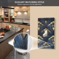 thumbnail image 5 of Yayeee Duplex Wall Plate 1-Gang 4.5"x2.7" Home Receptacle Light Switch Decorative Outlet Cover, Blue Art Pattern, 5 of 7