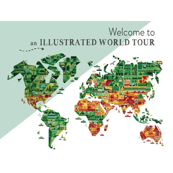 Welcome to an Illustrated World Tour (Hardcover)