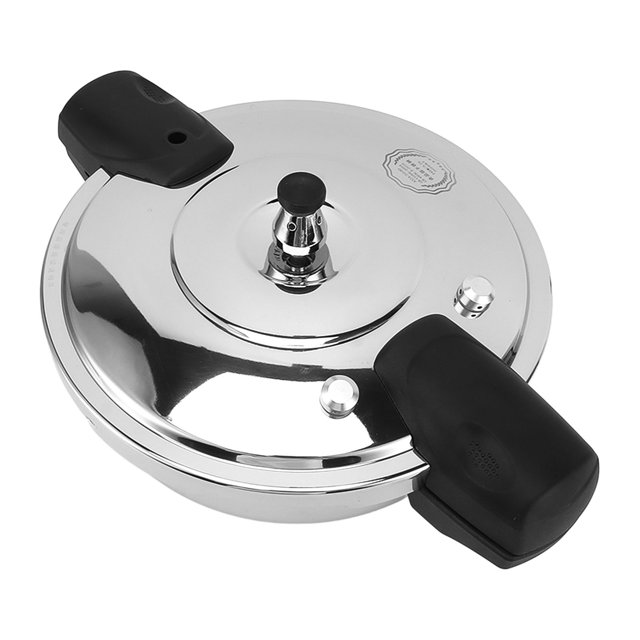 Stainless Steel Pressure Cooker, 80KPA Rapid Heat Conduction, Multifunctional Design for Electric Gas Stoves, Valve