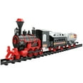 thumbnail image 5 of Northlight Classic Lighted and Animated Christmas Train Set with Sound - 13-Piece, 5 of 10