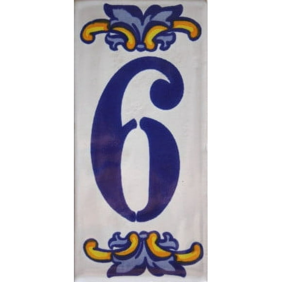 Tile House Numbers Frame