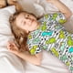thumbnail image 5 of Balery Funny Dinosaurs on Stripes Conjunto de Pijama Infantil de Manga Corta con Estampado – Ropa de Dormir de Algodón Suave-Medium, 5 of 6
