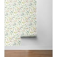 thumbnail image 6 of Seabrook Designs  Wildflowers Prepasted Wallpaper - 20.5 in. W x 33 ft. L, 6 of 8