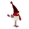 thumbnail image 2 of 14" White and Red Standing Bird Christmas Tabletop Decor, 2 of 7