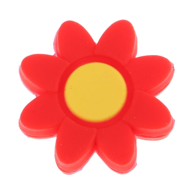 Amortiguadores de raqueta de tenis Sunnimix Raquetas de Amortiguador de vibracis Color rojo