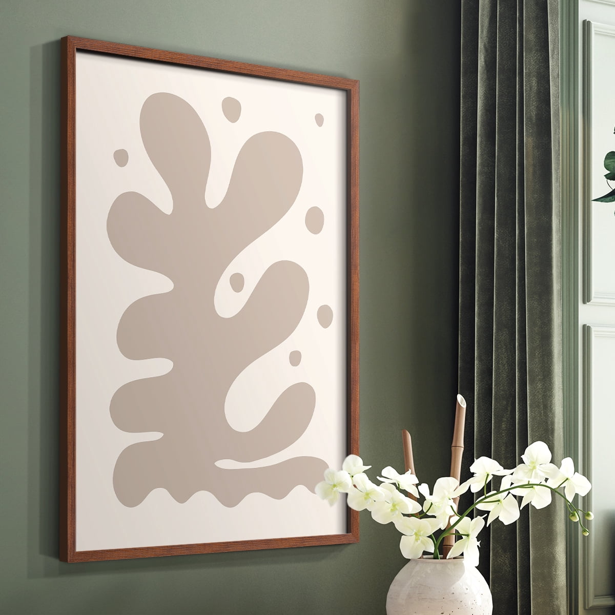 Matisse CCLV in Solid Wood 8 x 10 Framed Print