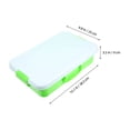 thumbnail image 2 of SASABAXI 2pcs Sand Trays For Classroom Sand Box White ABS Storage For Kid's Learning, 2 of 8