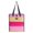 Pink Stripe, variant on Packlt Freezable Reusable Grocery Tote, Fresh Stripe, BPA Free, Non Toxic Polycanvas