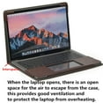 thumbnail image 4 of TYTX Compatible with MacBook Air Leather Case 13 Inch 2021 2020 2019 2018 (A2337 A2179 A1932) Protective Book Folio Cover,Brown, 4 of 5