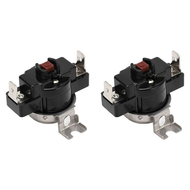 Thermostat Thermal Control Switch, Sensitive High Power Non Arc Pulling 250V Bimetal Sheet Thermostat Temperature Switch For Home 60 Degrees Celsius ,80 Degrees Celsius ,90