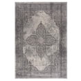 thumbnail image 2 of 8â€™ x 11â€™ Gray Distressed Medallion Area Rug, 2 of 9