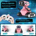 thumbnail image 4 of Robot de juguete Hamourd para niñas con mando a distancia recargable, 4 of 7