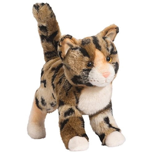Peluche de peluche Douglas Tashette, gato de Bengala, 23 cm