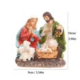 Interior decorating 2024 new Christmas Decoration Scene Figurine Resin
