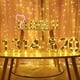 thumbnail image 4 of Luces LED decorativas con letras doradas - Ideal para bodas, cumpleaños y propuestas románticas (sin pilas incluidas), 4 of 6