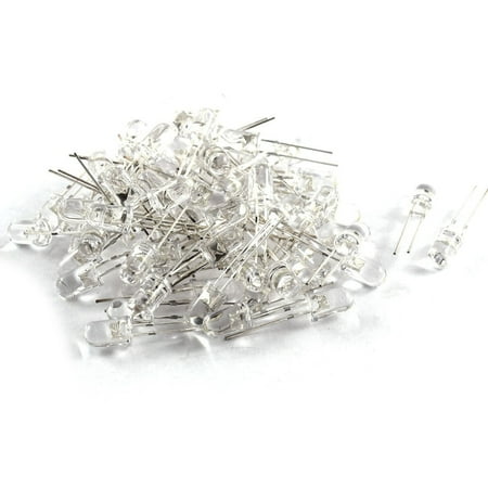 

LED Bright Light Lamp Emitting Diode 70 Piece DC 3V-6V 5 mm White