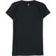 thumbnail image 2 of Camiseta gráfica para mujer SOLFIRE diseño de dobles mixtos color negro pequeña, 2 of 2