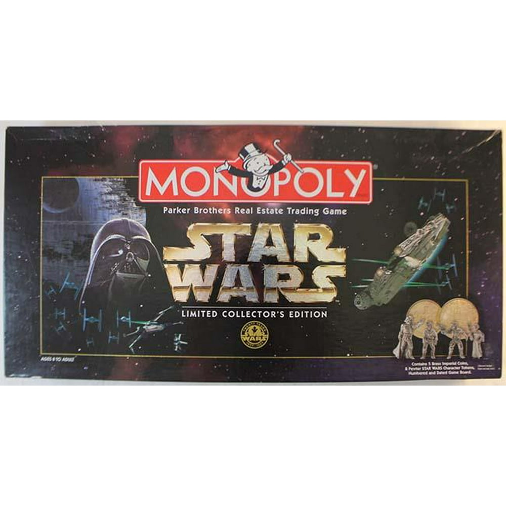 Star Wars Monopoly (Limited Collector's Edition) VG/EX - Walmart.com - Walmart.com