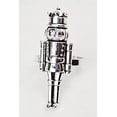 thumbnail image 5 of Fennco Styles Nutcracker Festive Metal Napkin Rings, Set of 4 - Silver Decorative Napkin Holders for Home, Dining Table, Christmas Décor, Holiday, Family Gathering and Special Occasion, 5 of 5
