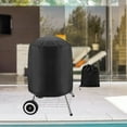 thumbnail image 4 of Round Barbecue Foldable Windproof Protective Dustproof Barbecue Indoor Garden Patio Outdoor Small, 4 of 7