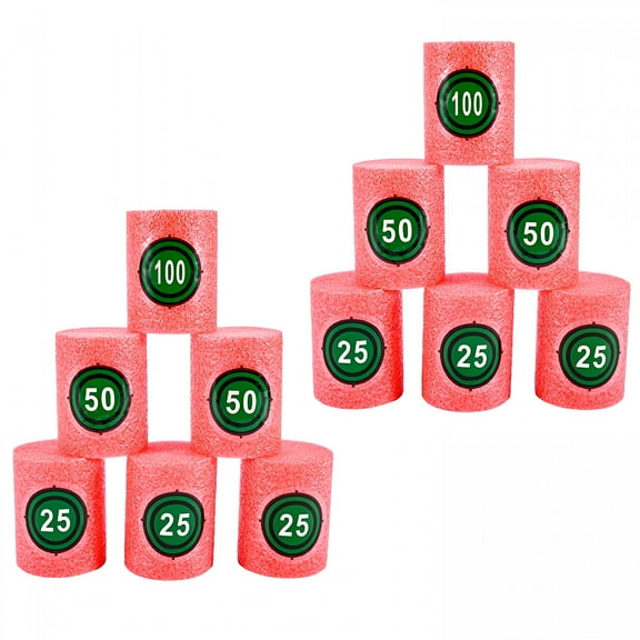 BESTSKY Target Cans Foam Archery Target Shooting Game for Kids Indoor/Outdoor Training(2.32X1.57X1.57Inch)