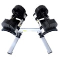 thumbnail image 2 of Core Home Fitness Adjustable Dumbbell Set and Stand, 2 of 5