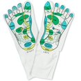 thumbnail image 2 of Qarigey Calcetines de acupresión para hombres y mujeres, accesorios de ropa con indicador de puntos de acupuntura para el cuidado Personal, Medias, 2 of 6