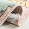 thumbnail image 6 of Safavieh Door And Kitchen Mat Dayna Floral Polyester Machine Washable Area Rug, Pink/Green, 3' x 5', 6 of 12