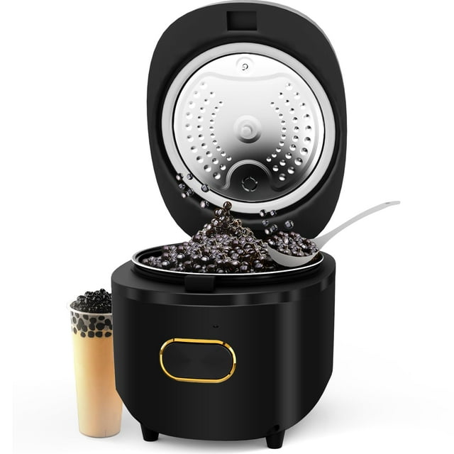 Máquina para hacer boba, olla comercial para hacer boba, máquina para hacer perlas de tapioca para té de burbujas, té con leche, restaurantes, tiendas de té con leche, postres y bares. 110 V.