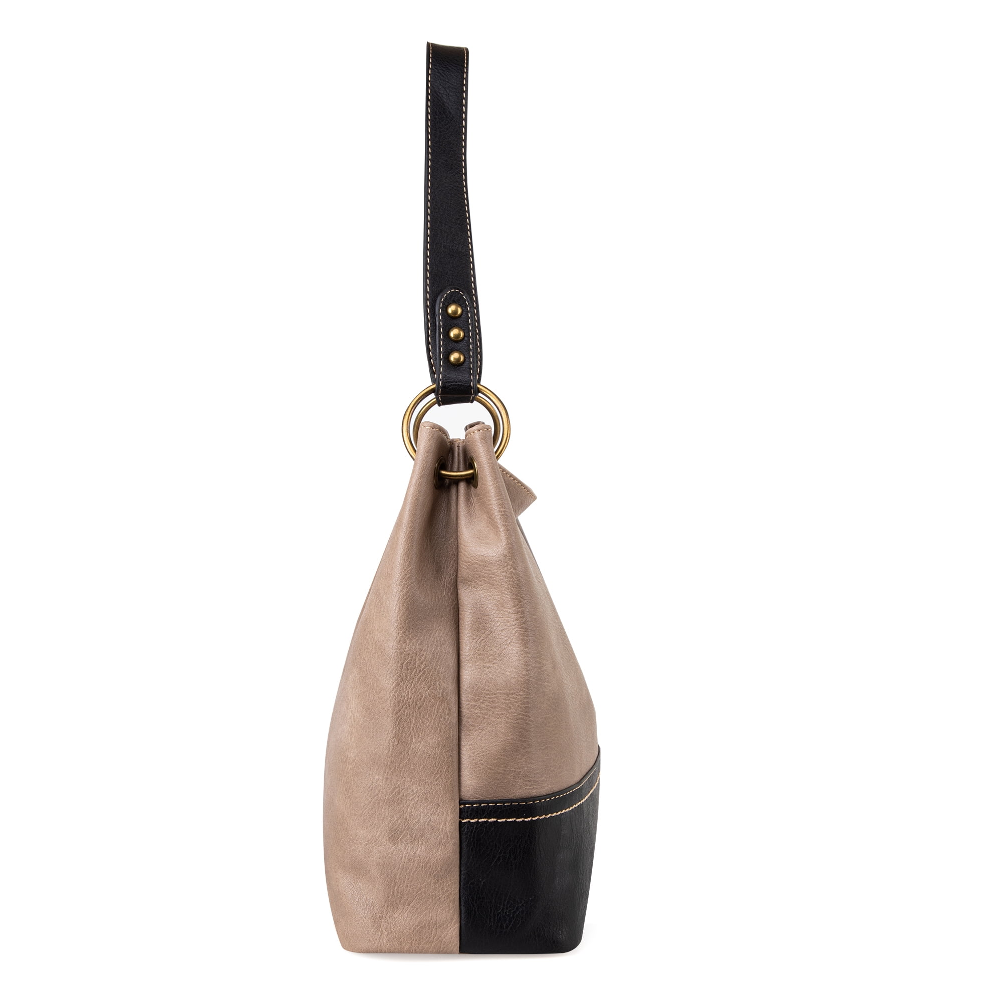 Montana West Purses for Women Hobo Shoulder Handbags with Zipper, Tan