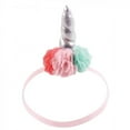 thumbnail image 2 of Hudson Baby Infant Girl Headband and Socks Giftset 3pc, Rainbow, One Size, 2 of 4
