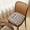 #01, variant on Thickened Soft Chair Cushion Pad,Breathable Cotton Linen Seat Cushion for Office Desk Chair,15.75x15.75 inch,4-Season Puffy Cushion with Polyester Fill for Home,Dining,Patio,and Indoor Outdoor Use