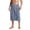 A-Gray, variant on successthop Bath Skirt Wrap for Men Coral Fleece Homewear Absorption Sleepwear with Pockets After Bath Fall Loungewear