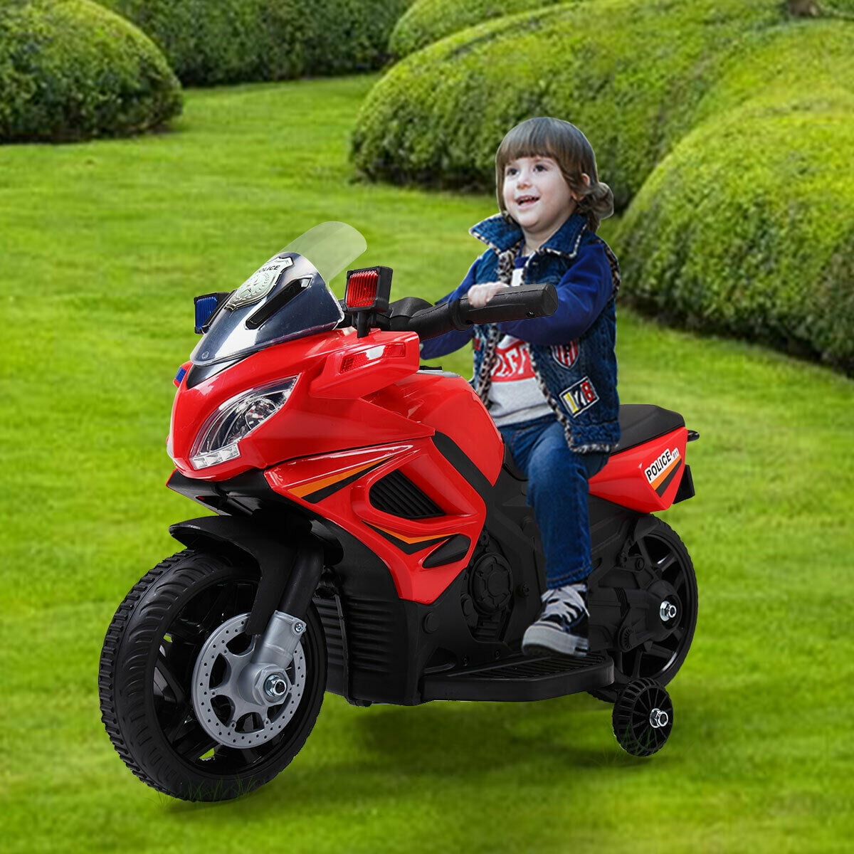 Lowestbest 6v Kids Electric Motorcycle Kids Ride On Motorcycle