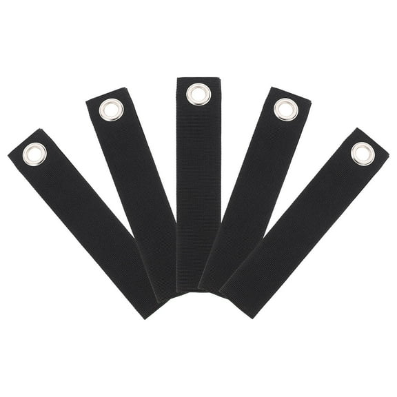 HAMPPLIES Hood Tie Down Strap Canoe Anchor Straps Metal 5Pcs