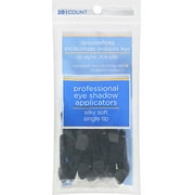 Dicon Technologies Professional Single Tip Eye Shadow Applicators, 20 count