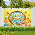 thumbnail image 5 of Marine Theme Birthday Party Banner Decorative Design Banner for Birthday Party Kids Event Celebration, 5 of 9