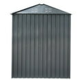 thumbnail image 6 of 3x5 FT Outdoor Garden Storage Shed, Waterproof Metal Storage Cabinet with Detachable Design, Tool Shed for Yard & Patio, 6 of 6