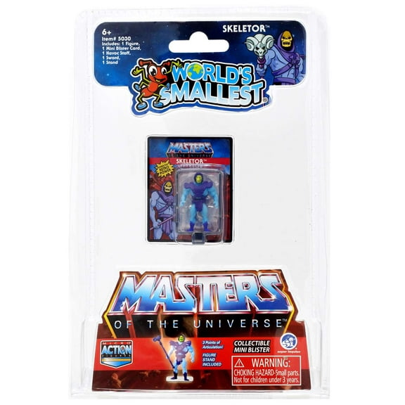 World's Smallest Masters of the Universe Skeletor Micro Figure