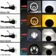 thumbnail image 2 of Par 7'' Faro H4 Led Redondo Ojo Ángel Wrangler Jeep Vocho Jk, 2 of 6