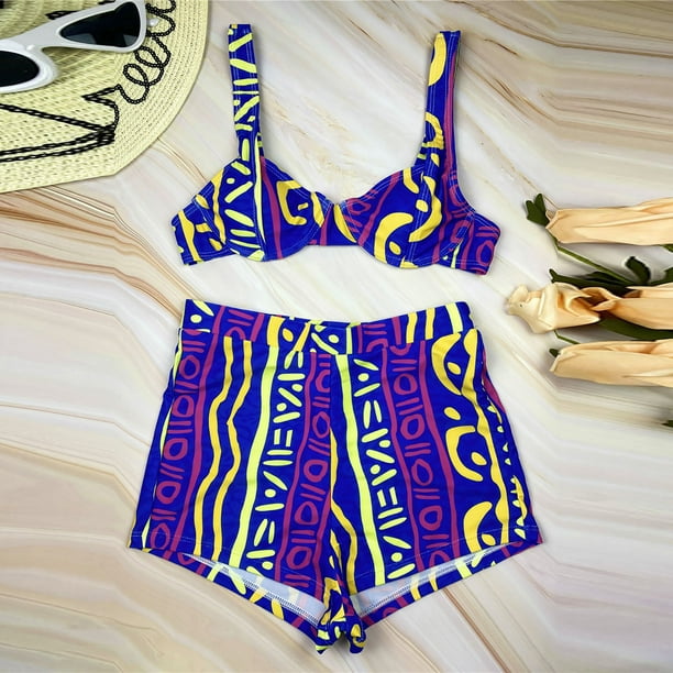 Uorcsa Matching Bathing Suits for Couples Split Sexy Bikini Bathing