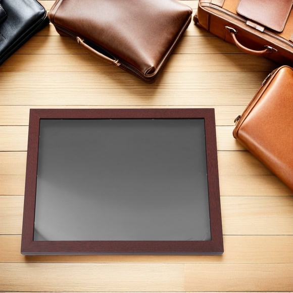 Raindrops Wallmountable Brown Wooden Shirt Shadow Box for Football Jersey and Sports Collection