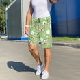 thumbnail image 7 of Kdxio Cute Frog2 Print Mens Sleep Shorts Bottoms Soft Comfy Pajama Wear Pants with Drawstring Pockets, 7 of 7