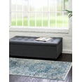 thumbnail image 2 of Rugs.com Newport Collection Rug – 2' x 6' Runner Navy Blue Medium Rug Perfect For Hallways, Entryways, 2 of 8