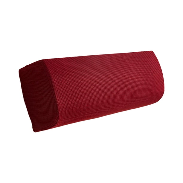 Cubierta elástica para aire acondicionado, decoración del hogar, fácil de limpiar. Rojo