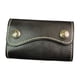 thumbnail image 4 of Cartera para llaves, funda para llaves, universal, prémium, multifunción, de cuero PU, decorativa, portátil, organizador de llaveros, funda para llave Negro, 4 of 8