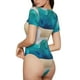 thumbnail image 2 of Fotbe Beach Body de Mujer con Cuello Redondo y Mangas Cortas, Sin Mangas Ajustado, Suave, Cómodo y Básico-Small, 2 of 7
